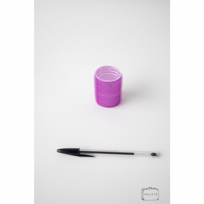 BOB PARA CABELO VELCRO ROXO (KIT)