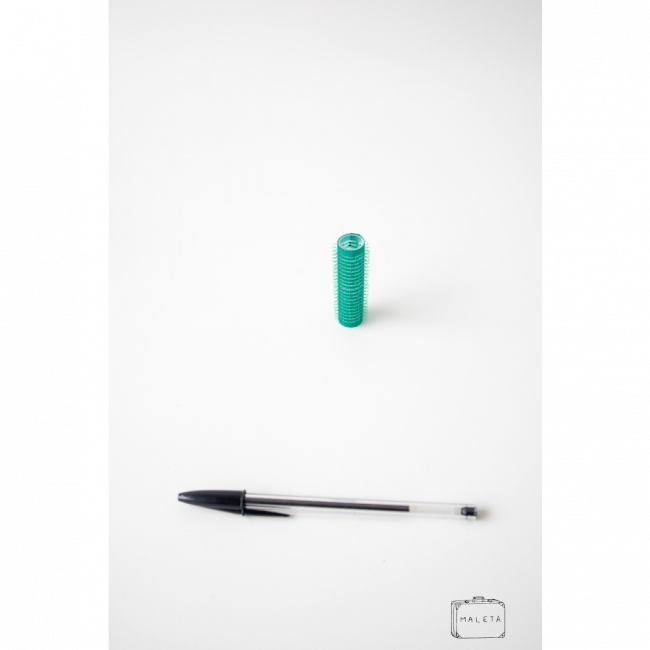 BOB PARA CABELO VELCRO VERDE (KIT)