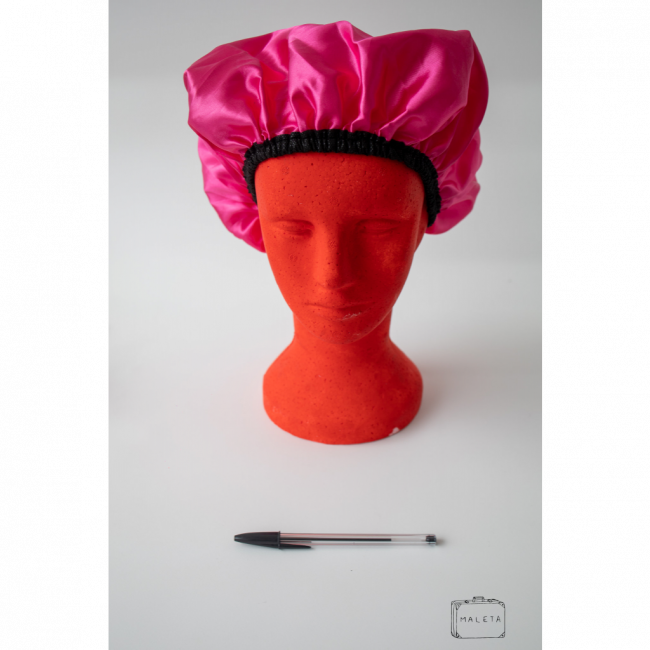 TOUCA DE CABELO CETIM PINK