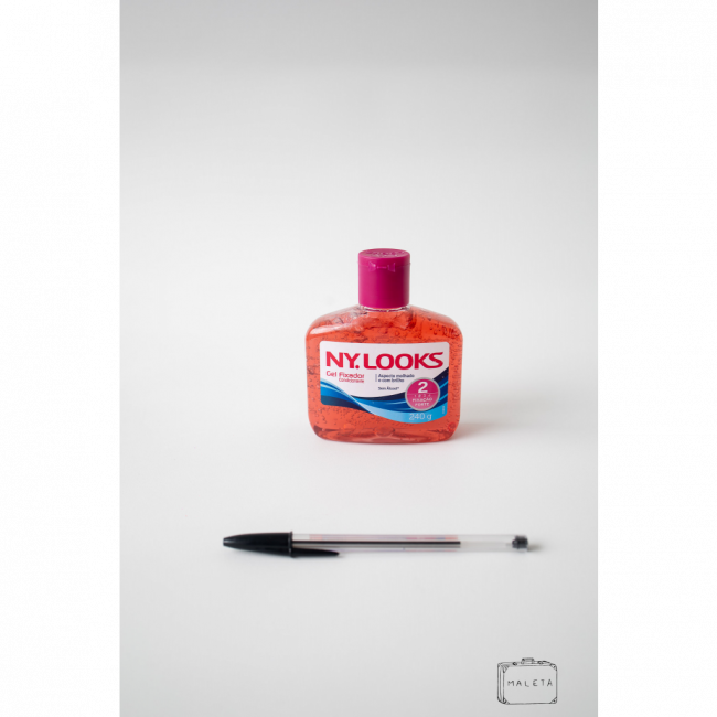 GEL PARA CABELO ROSA - NY LOOKS