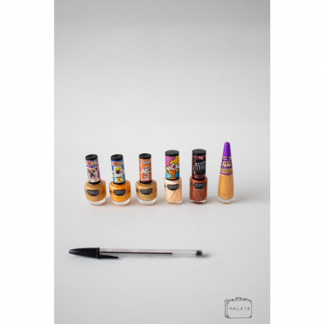 ESMALTES TONS DE LARANJA (MARCAS DIVERSAS)