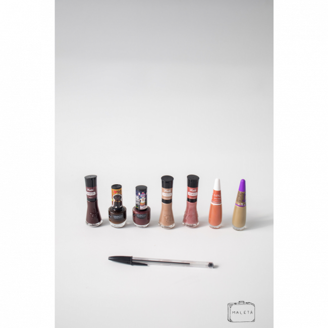ESMALTES TONS DE MARROM (MARCAS DIVERSAS)