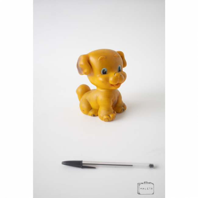 CACHORRO MOSTARDA BORRACHA (BRINQUEDO)