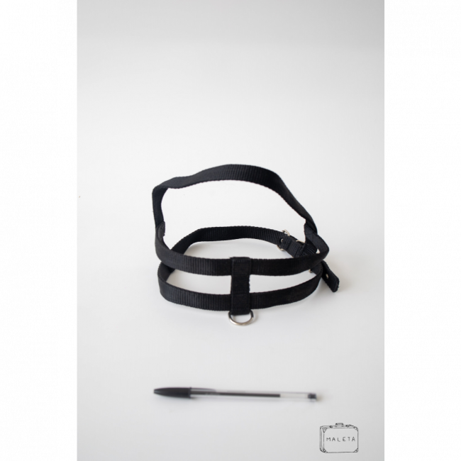 PEITORAL PRETO PARA CACHORRO