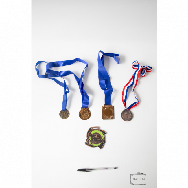 MEDALHAS (OURO, PRATA E BRONZE)