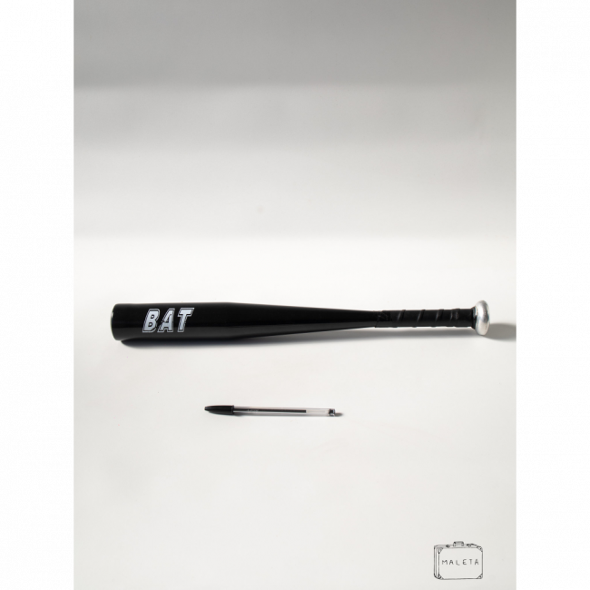 TACO BASEBALL ALUMÍNIO PRETO - PEQUENO