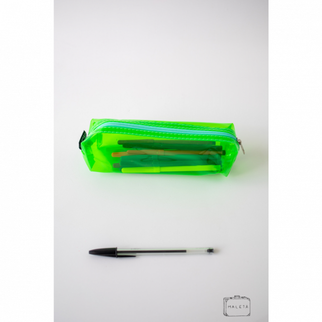 ESTOJO VERDE NEON CRISTAL