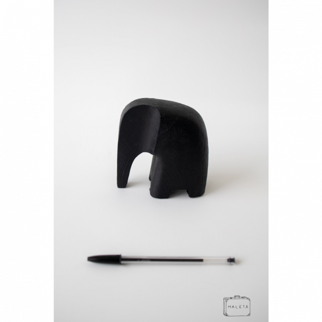 ELEFANTE PRETO - DECORAÇÃO
