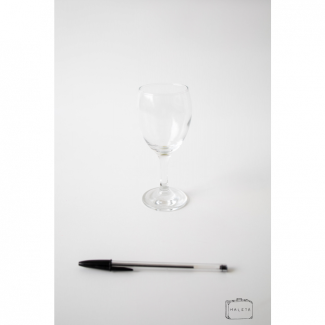 TAÇA TRANSPARENTE SIMPLES - PEQUENA