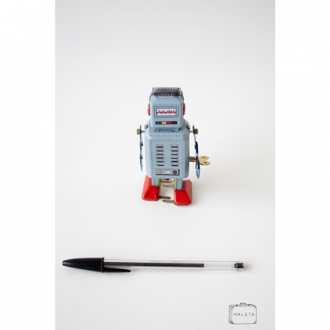 ROBÔ METAL CINZA