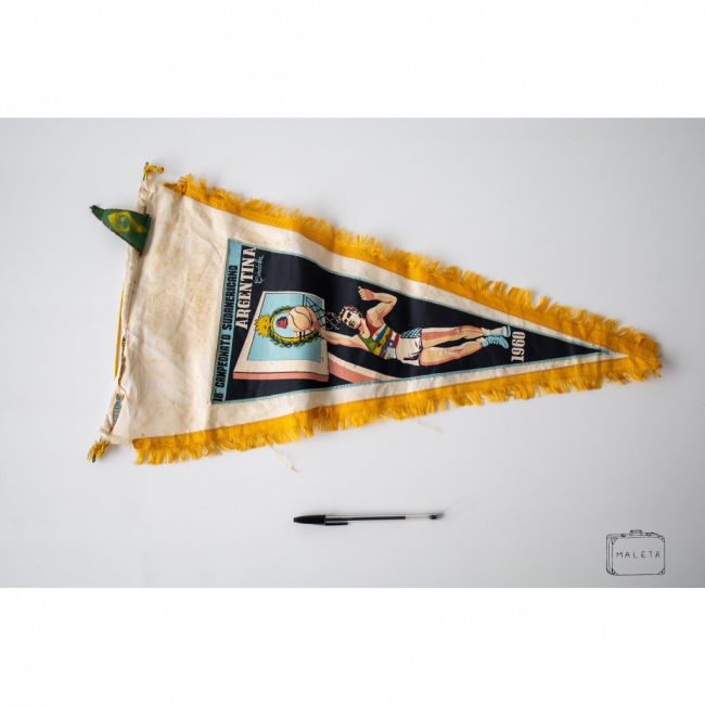 FLÂMULA TRIANGULAR ARGENTINA 1960