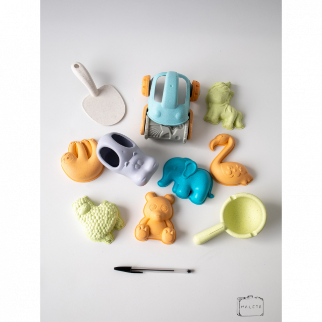 KIT INFANTIL PRAIA - 9 PEÇAS