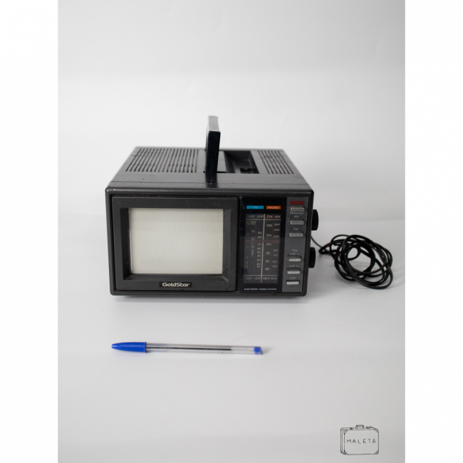 TV/RÁDIO PORTÁTIL GOLDSTAR 5\