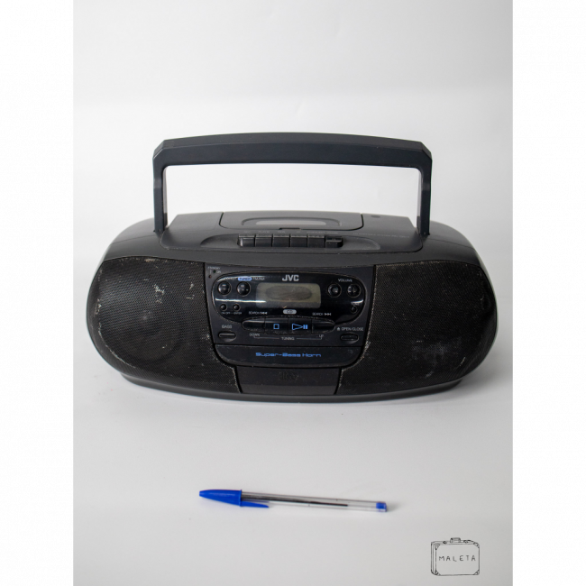 SOM CD/FITA JVC - CINZA CHUMBO
