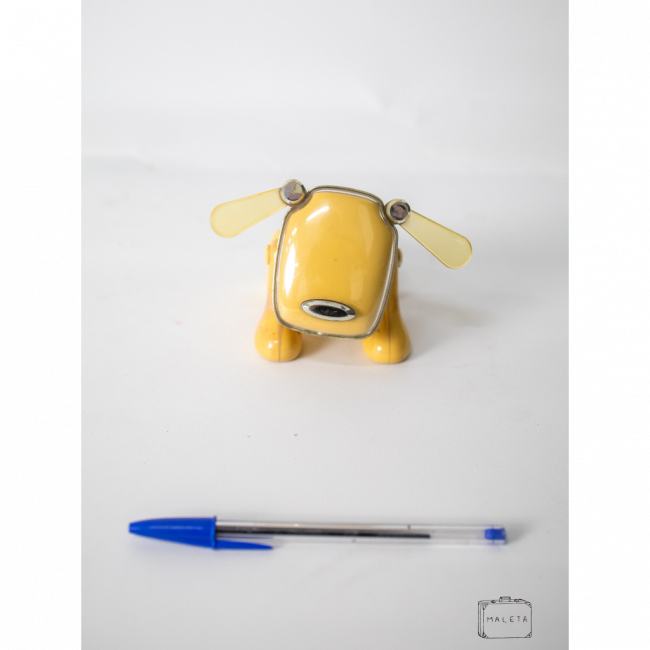 CAIXA DE SOM BLUETOOTH CACHORRO AMARELO