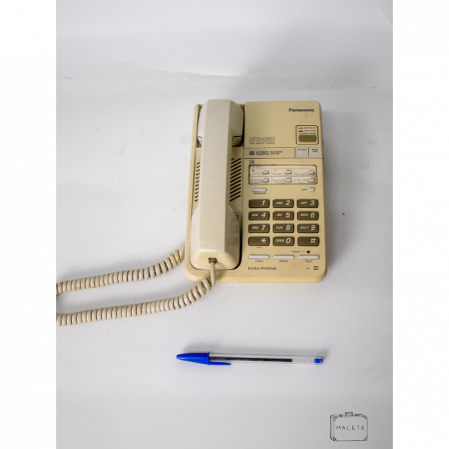 TELEFONE PANASONIC COM FIO BEGE