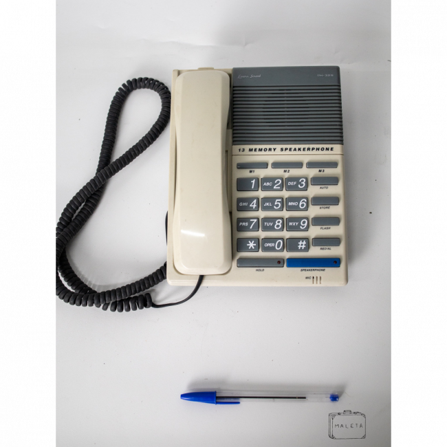 TELEFONE LENOX PH 329 COM FIO BEGE