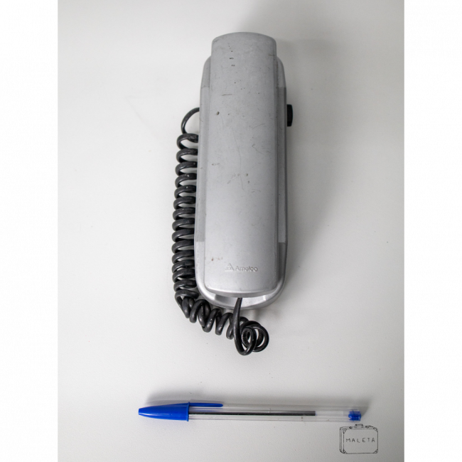 INTERFONE ALMECO COM FIO PRATA