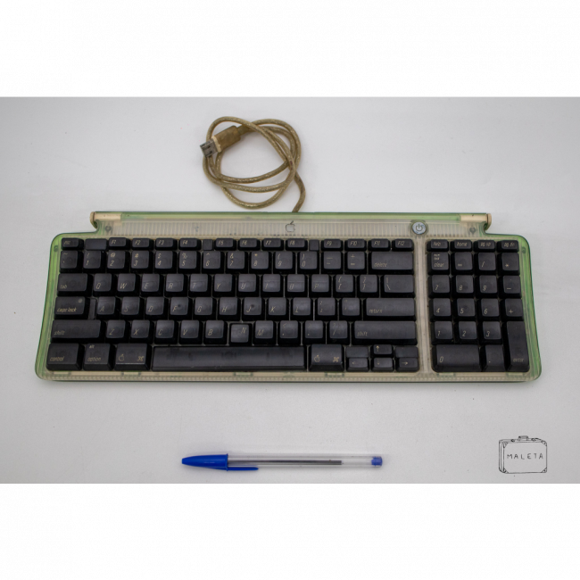 TECLADO APPLE CRISTAL VERDE - USB
