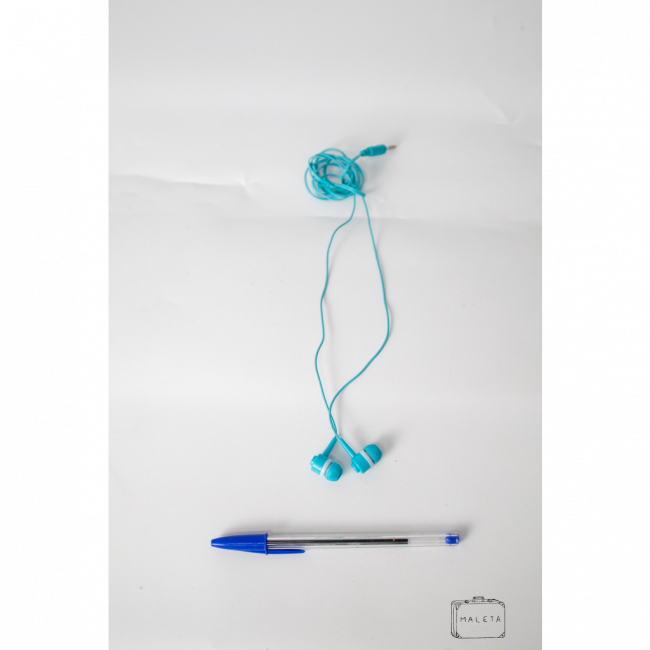 FONE DE OUVIDO AZUL PISCINA