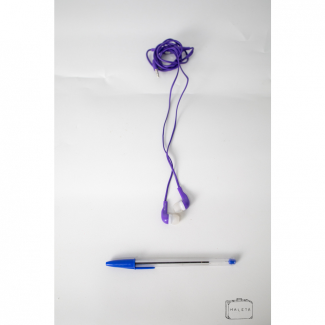 FONE DE OUVIDO ROXO