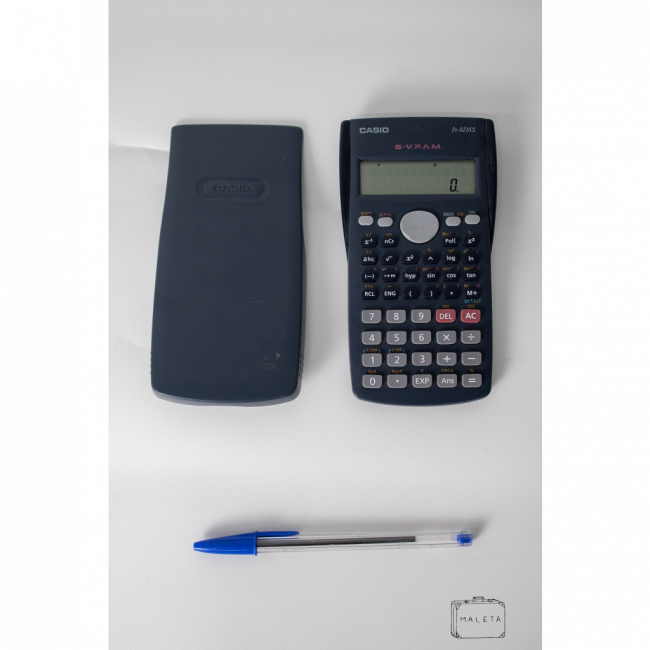 CALCULADORA CASIO AZUL