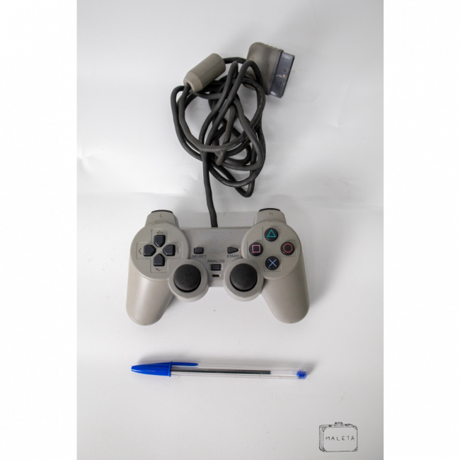 CONTROLE DE GAME SONY CINZA