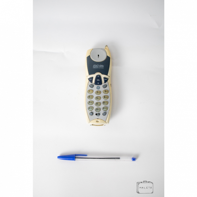 TELEFONE SEM FIO GHz BRANCO