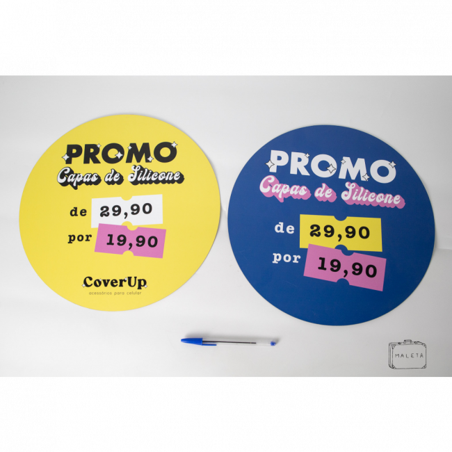 PLACA PVC REDONDA \