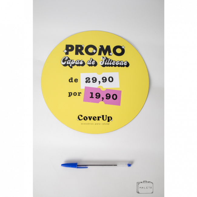 PLACA PVC REDONDA \