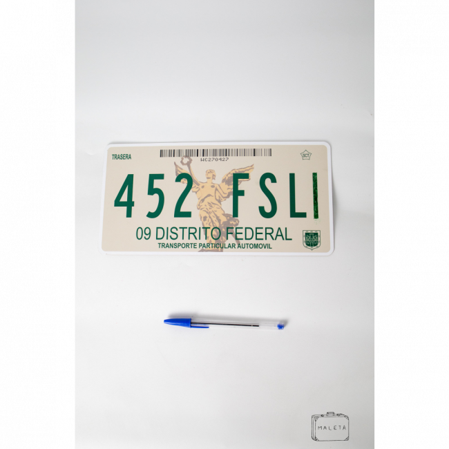 PLACA PVC AUTOMOTIVA 452 FSLI