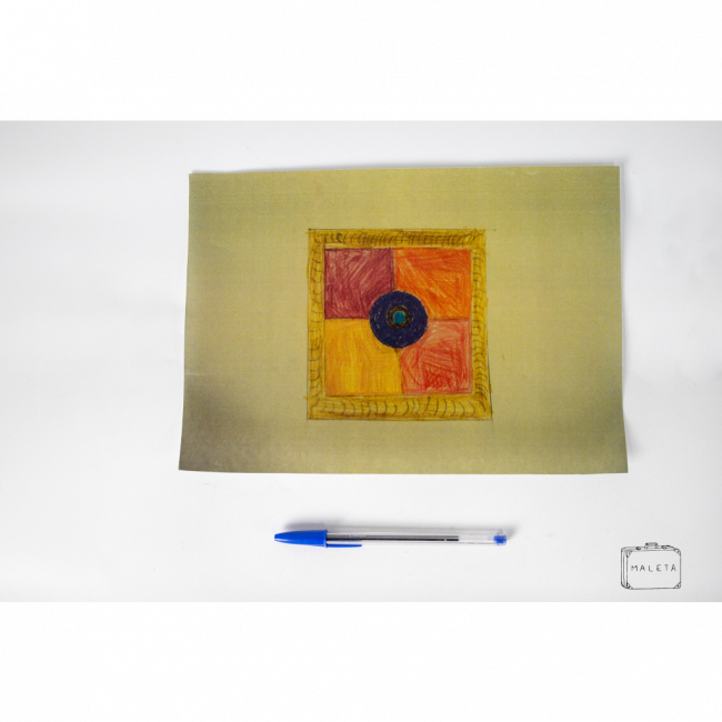 ARTE INFANTIL QUADRO COLORIDO