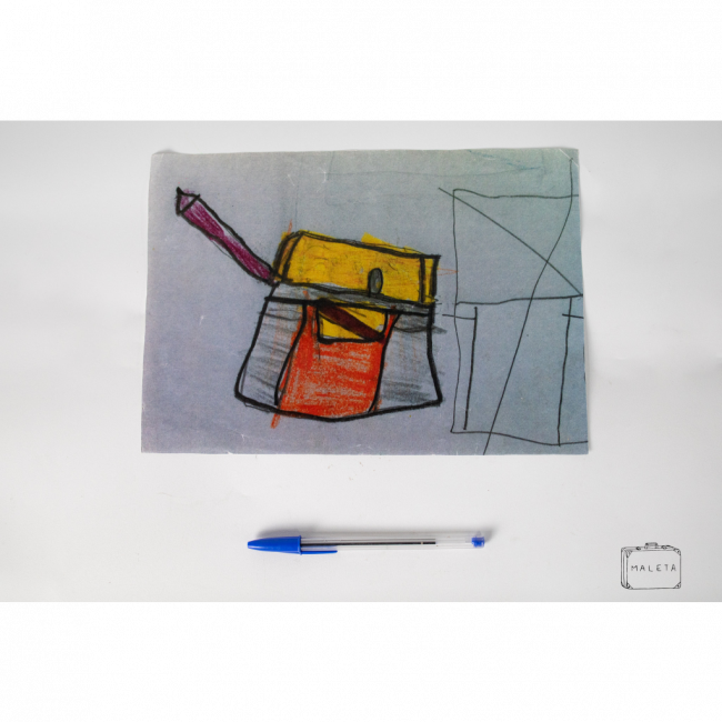 ARTE INFANTIL CAIXA COLORIDA