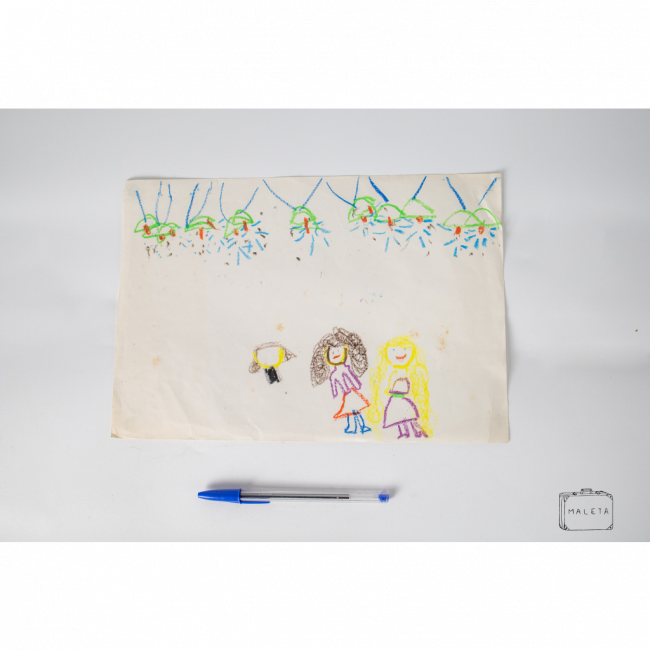 ARTE INFANTIL DUAS MENINAS