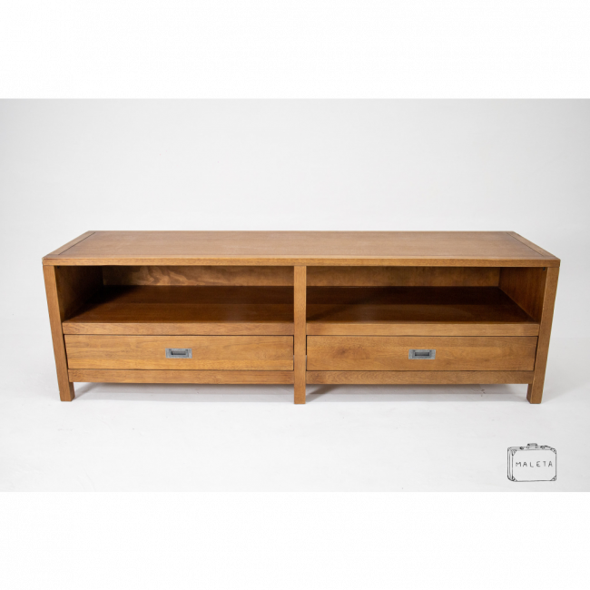 RACK MADEIRA DUAS GAVETAS – L1,80XP0,50XA0,56