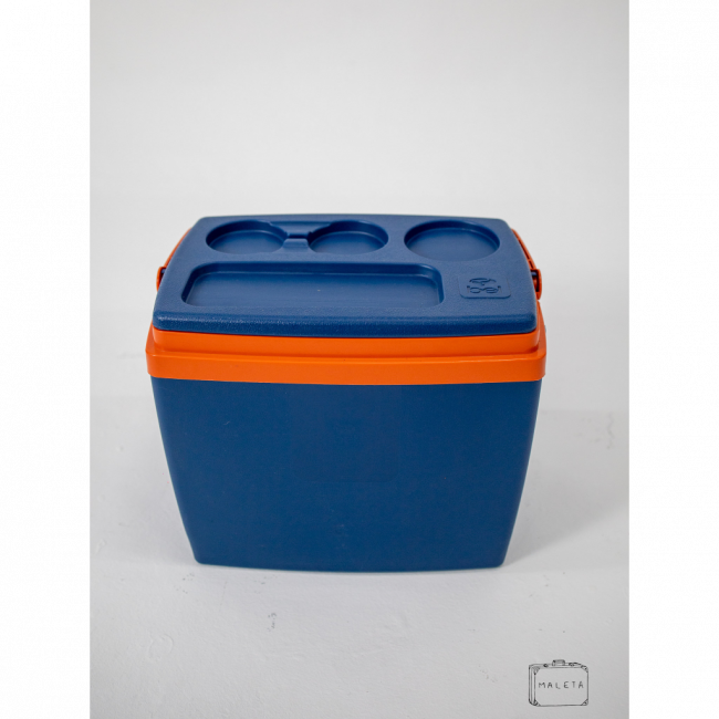 COOLER AZUL MARINHO DETALHE LARANJA – L0,37XP0,26XA0,32