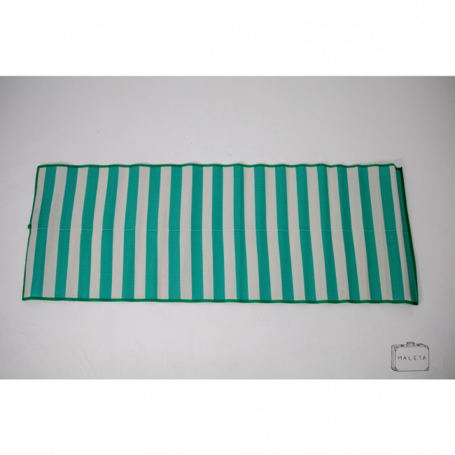 ESTEIRA DE PALHA VERDE/BRANCA – C1,70XL0,60