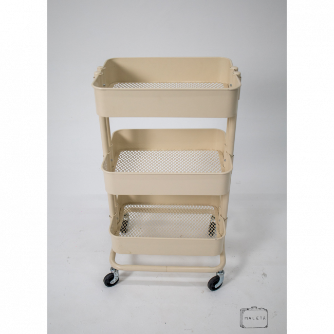 FRUTEIRA CARRINHO BEGE 03 ANDARES – A0,80XL0,44XP0,31