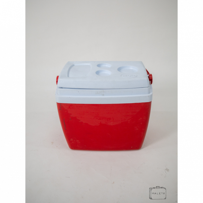 COOLER VERMELHO TAMPA BRANCA – L0,45XP0,32XA0,40