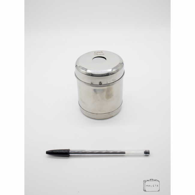 PORTA ALGODÃO INOX MÉDICO/DENTISTA