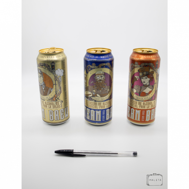 LATAS CERVEJA AMSTERDÃ