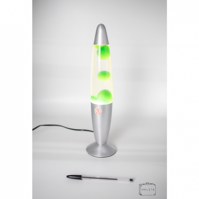 LUMINÁRIA LAVA LAMP VERDE