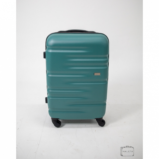 MALA DE VIAGEM COM RODINHAS VERDE ESCURO – PEQUENO