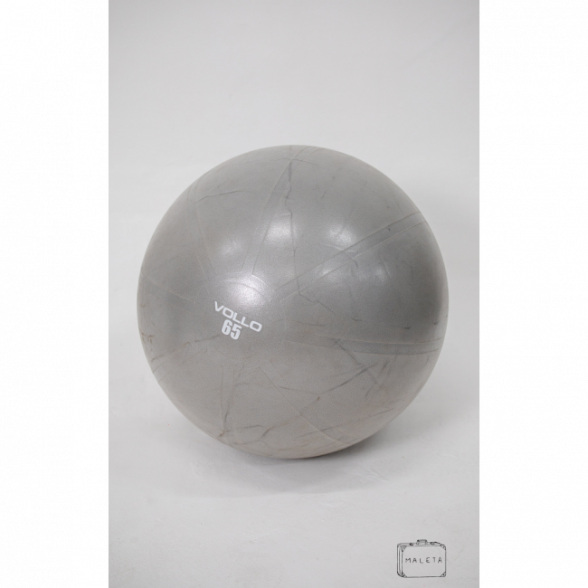 BOLA DE PILATES CINZA – D0,65