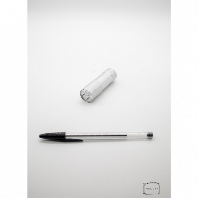 LANTERNA PRATA METAL – PEQUENO