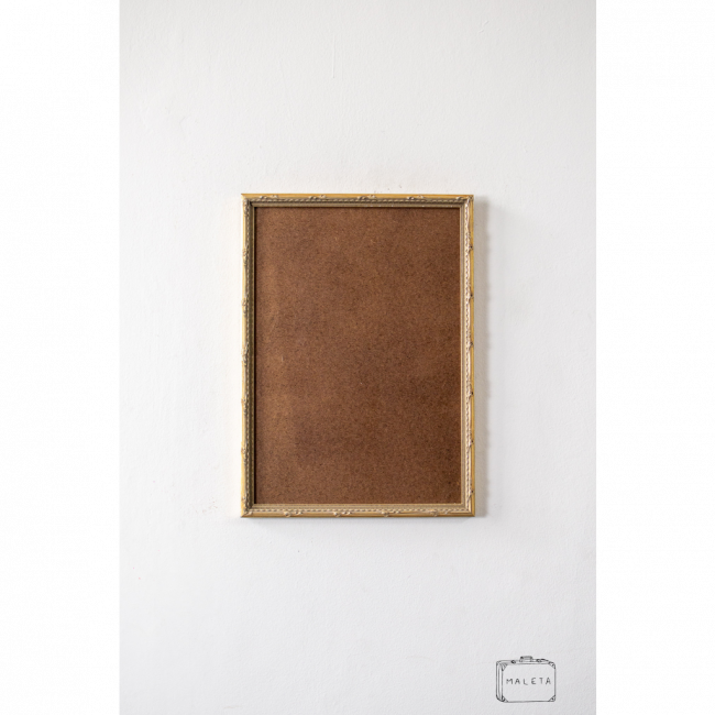 MOLDURA OURO VELHO TEXTURADA MÉDIO – L0,55XA0,65
