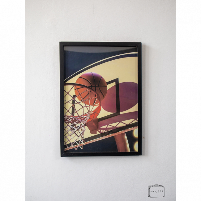 QUADRO CESTA DE BASQUETE – 62X45