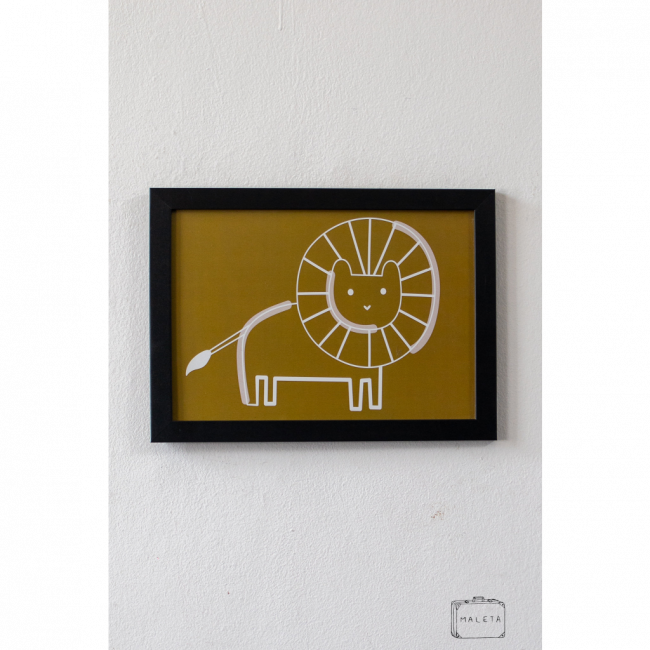 QUADRO LION – 33X24