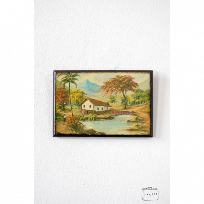 QUADRO CASA NO LAGO – 15X10