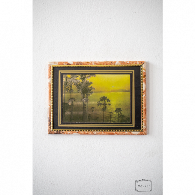QUADRO MAR MAIS COQUEIROS – 20X15